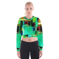 Marakesh 9 Cropped Sweatshirt by bestdesignintheworld