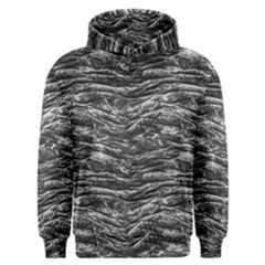 Dark Skin Texture Pattern Men s Overhead Hoodie by dflcprints