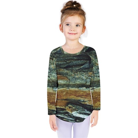 Tree In Highland Park Kids  Long Sleeve Tee by bestdesignintheworld