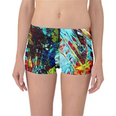 Two Hearts   One Beat 4 Boyleg Bikini Bottoms by bestdesignintheworld