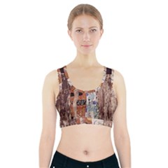 The Three Ages Of Woman- Gustav Klimt Sports Bra With Pocket by Valentinaart