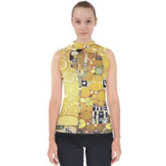 The Embrace - Gustav Klimt Shell Top by Valentinaart