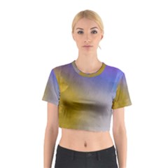 Abstract Smooth Background Cotton Crop Top by Modern2018