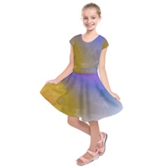 Abstract Smooth Background Kids  Short Sleeve Dress by Modern2018