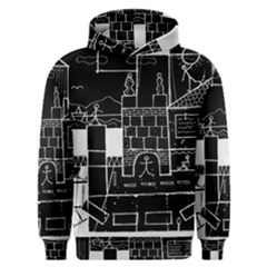 Drawing  Men s Overhead Hoodie by ValentinaDesign