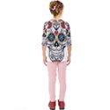 Cranium Sugar Skull Kids  Quarter Sleeve Raglan Tee View2