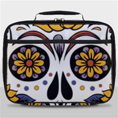 Sugar Skull Full Print Lunch Bag by StarvingArtisan