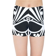 Tribal Sugar Skull Kids Sports Shorts