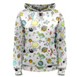 Space Pattern Women s Pullover Hoodie