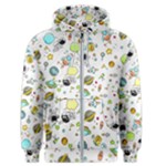 Space Pattern Men s Zipper Hoodie