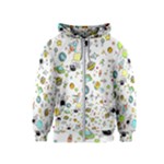 Space Pattern Kids  Zipper Hoodie