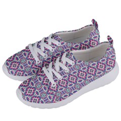 Colorful Folk Pattern Women s Lightweight Sports Shoes by dflcprints