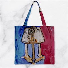 Day And Night Zipper Grocery Tote Bag by bestdesignintheworld