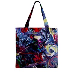 Eden Garden 9 Zipper Grocery Tote Bag by bestdesignintheworld