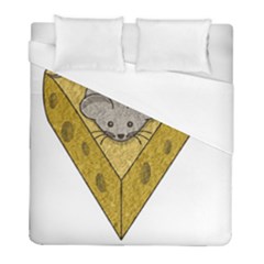 Cheese Rat Mouse Mice Food Cheesy Duvet Cover (full/ Double Size) by Simbadda