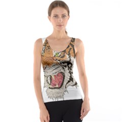 Tiger Tiger Png Lion Animal Tank Top by Simbadda