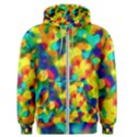 Colorful watercolors texture                                    Men s Zipper Hoodie View1