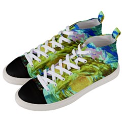 June Gloom 9 Men s Mid-top Canvas Sneakers by bestdesignintheworld