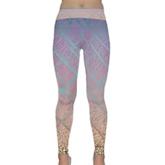 Pink Beige Elephant Skin Classic Yoga Leggings