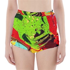 Untitled Island 6 High-waisted Bikini Bottoms by bestdesignintheworld