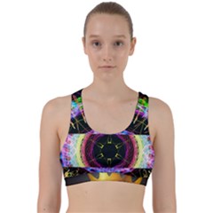 Crowned Existence Of Neon Back Weave Sports Bra by TheExistenceOfNeon2018