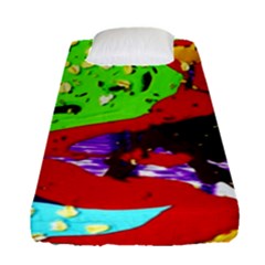 Untitled Island 4 Fitted Sheet (single Size) by bestdesignintheworld