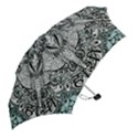 Ornate Hindu Elephant  Mini Folding Umbrellas View2