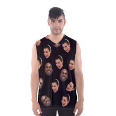 Crying Kim Kardashian Men s Basketball Tank Top by Valentinaart