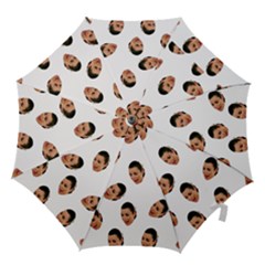 Crying Kim Kardashian Hook Handle Umbrellas (large) by Valentinaart