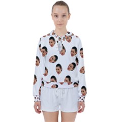 Crying Kim Kardashian Women s Tie Up Sweat