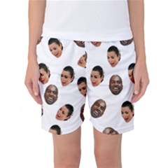 Crying Kim Kardashian Women s Basketball Shorts by Valentinaart