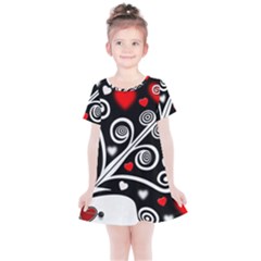 Ornament Background Kids  Simple Cotton Dress