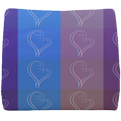 Background Desktop Squares Seat Cushion