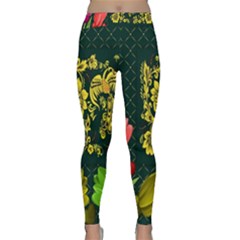 Background Reason Tulips Colors Classic Yoga Leggings