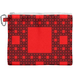 Sierpinski Carpet Plane Fractal Canvas Cosmetic Bag (xxxl) by Sapixe