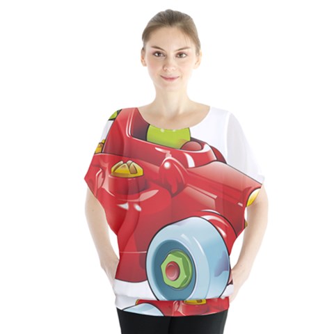 Car Vehicle Racing Car Formula Blouse by Sapixe