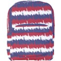 244776512NY USA Skyline in Red White & Blue Stripes NYC New York Manhattan Skyline Silhouette Full Print Backpack View1