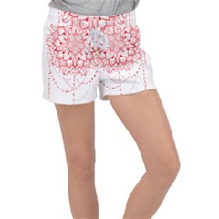 Mandala Pretty Design Pattern Women s Velour Lounge Shorts