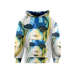 Porcelain Mask Minature Mask Kids  Pullover Hoodie by Sapixe