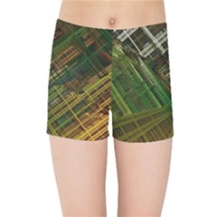 City Forward Urban Planning Kids Sports Shorts by Sapixe