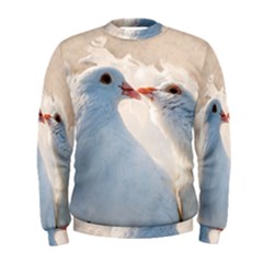 Doves In Love Men s Sweatshirt by FunnyCow