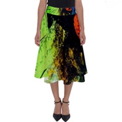 I Wonder-2 Perfect Length Midi Skirt by bestdesignintheworld