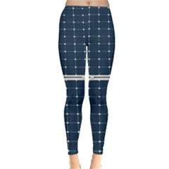 Solar Power Panel Leggings  by FunnyCow