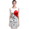 Singing Heart Sleeveless Velvet Midi Dress View1