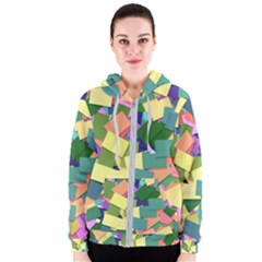 List Post It Note Memory Women s Zipper Hoodie by Nexatart