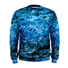 Water Color Blue Men s Sweatshirt by FunnyCow