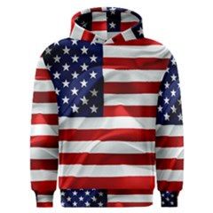 American Usa Flag Men s Overhead Hoodie by FunnyCow