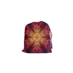 Fractal Abstract Artistic Drawstring Pouches (xs) 