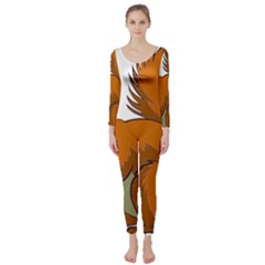 Squirrel Animal Pet Long Sleeve Catsuit