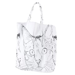 Cat Feline Animal Pet Giant Grocery Tote by Sapixe